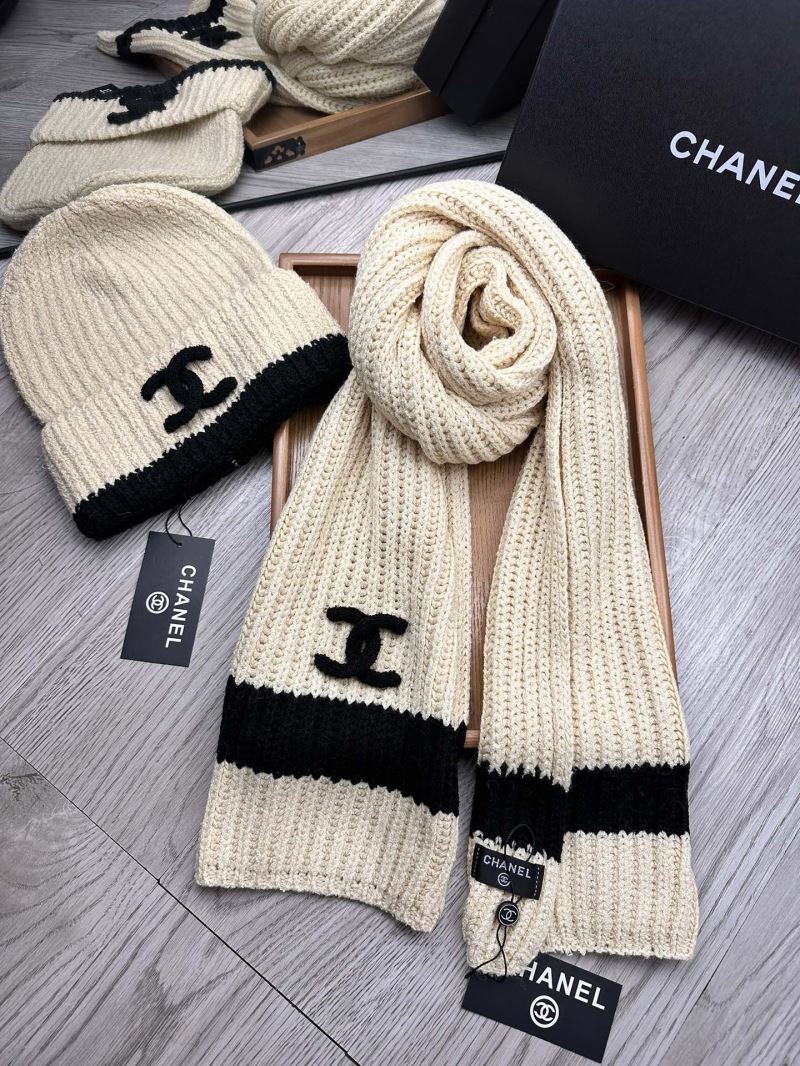 Chanel Caps Scarfs